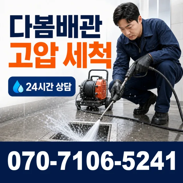 전남광주 순천시 지봉로 배관뚫기 상담 이미지 4